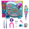 Barbie Color Reveal Hair Feature Playset кукла HBG38-2