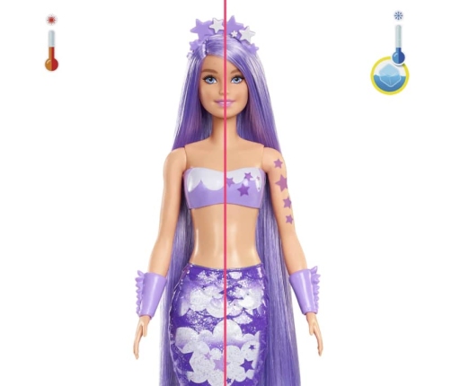 Barbie Color Reveal Rainbow Mermaids Series кукла HCC46