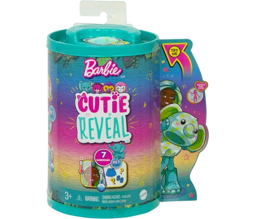 Barbie Cutie Reveal Chelsea Doll Jungle Friends Series Elephant HKR13 Kукла