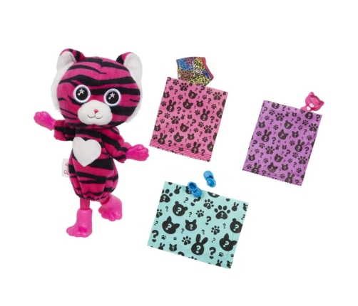 Barbie Cutie Reveal Chelsea Doll Jungle Friends Series Tiger HKR15 Kукла