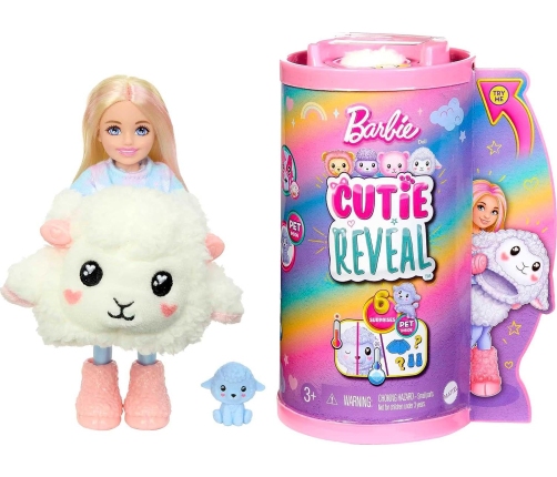 Barbie Cutie Reveal Cosy Cute Tees Series Chelsea Lamb HKR18 Lelle