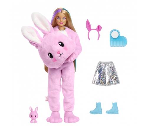 Barbie Cutie Reveal Doll Bunny кукла HHG19