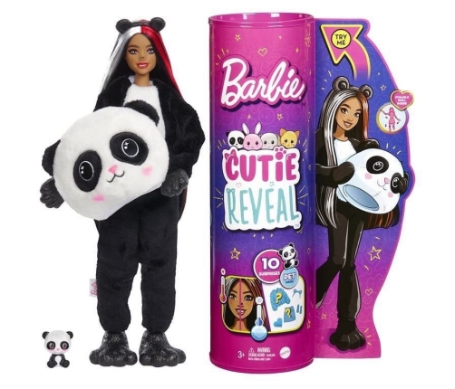 Barbie Cutie Reveal Doll Panda lelle HHG22