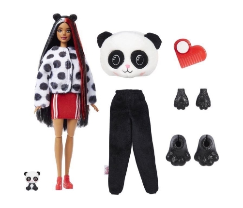 Barbie Cutie Reveal Doll Panda lelle HHG22