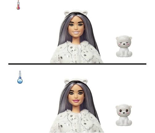 Barbie Cutie Reveal Doll Polar Bear кукла HJL64