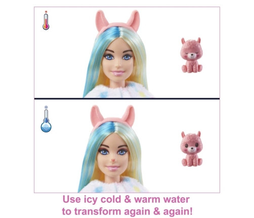 Barbie Cutie Reveal Dreamland Fantasy Lama HJL60 Kукла