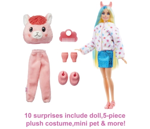 Barbie Cutie Reveal Dreamland Fantasy Lama HJL60 Kукла