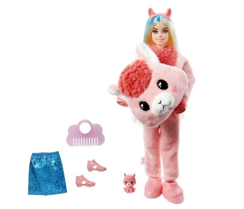 Barbie Cutie Reveal Dreamland Fantasy Lama HJL60 Kукла