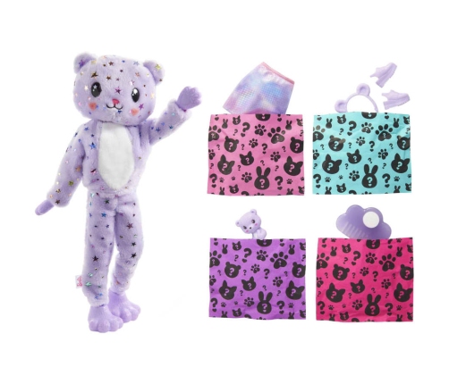 Barbie Cutie Reveal Dreamland Fantasy Teddy HJL57 Lelle