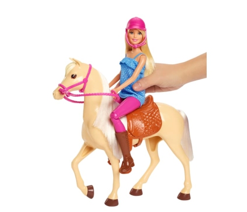 Barbie Doll & Horse lelle ar zirgu FXH13