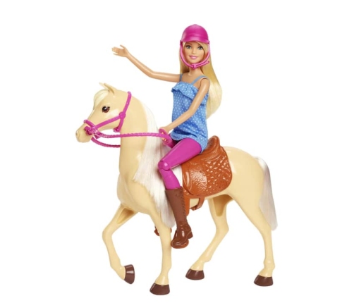 Barbie Doll & Horse кукла с лошадью FXH13