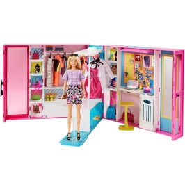 Barbie Dream Closet большой кукольный шкаф GBK10