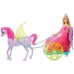 Barbie Dreamtopia Princess with Fantasy Horse lelle GJK53