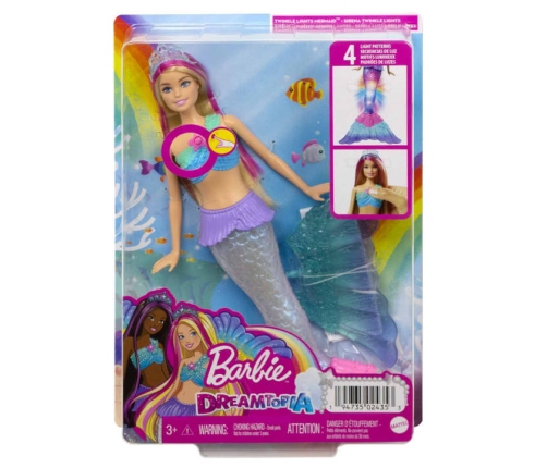 Barbie Dreamtopia Twinkle Lights Mermaid lelle HDJ36-1