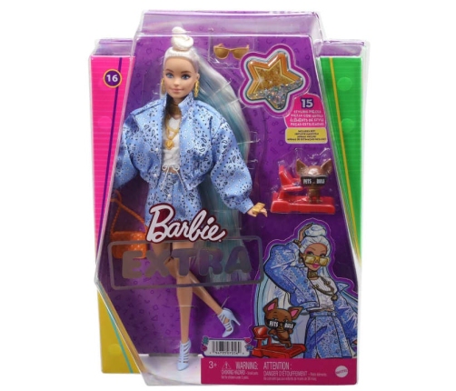 Barbie Extra Doll-Blonde Bandana lelle HHN08