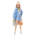 Barbie Extra Doll-Blonde Bandana lelle HHN08