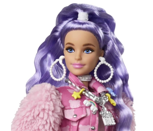 Barbie Extra Doll-Millie Periwinkle Hair кукла GXF08