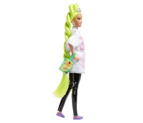 Barbie Extra Doll-Neon Green Hair кукла HDJ44