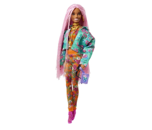 Barbie Extra Doll-Pink Braids lelle GXF09