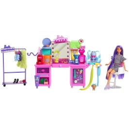 Barbie Extra Doll playset салон красоты GYJ70