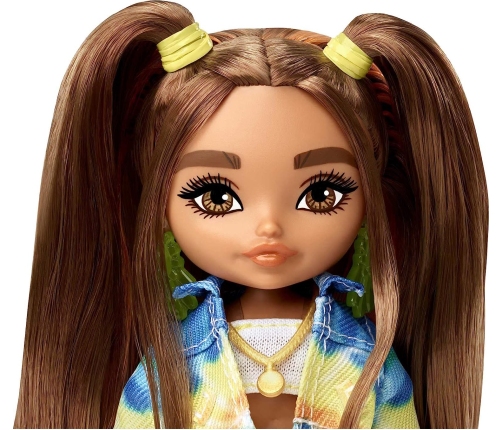 Barbie Extra Mini Doll Tie Dye Denim Set HHF81 Lelle