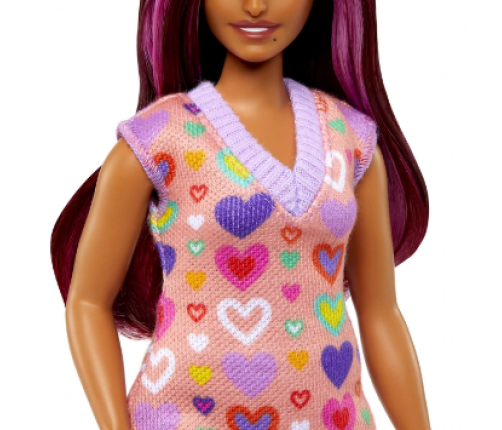 Barbie Fashionistas Doll Asst. Candy Hearts HJT04 Kукла