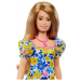 Barbie Fashionistas Doll Asst. Floral Babydoll Dress HJT05 Kукла