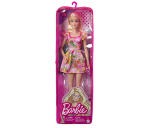 Barbie Fashionistas Doll Asst. Fruit Print Dress HBV15 Lelle