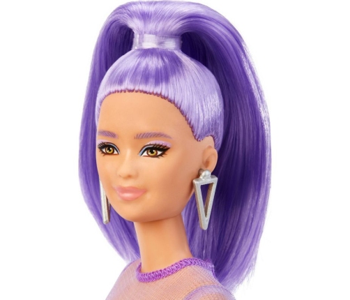 Barbie Fashionistas Doll Asst. Purple Monochrome HBV12 Kукла