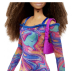 Barbie Fashionistas Doll Asst. Rainbow Marble Swirl HJT03 Lelle