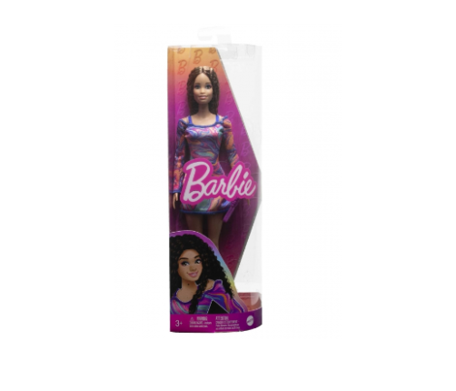 Barbie Fashionistas Doll Asst. Rainbow Marble Swirl HJT03 Lelle