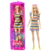 Barbie Fashionistas Doll Asst. Tiered Dress and Braces HJR96 Lelle