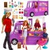 Barbie Food Truck Playset Автобус трансформер для барби Кафе на колесах GMW07