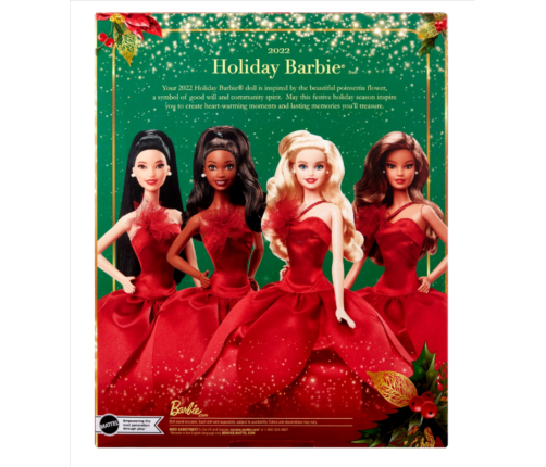 Barbie Holiday Doll - Blonde кукла HBY03