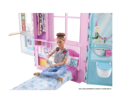 Barbie House кукольный дом FXG54