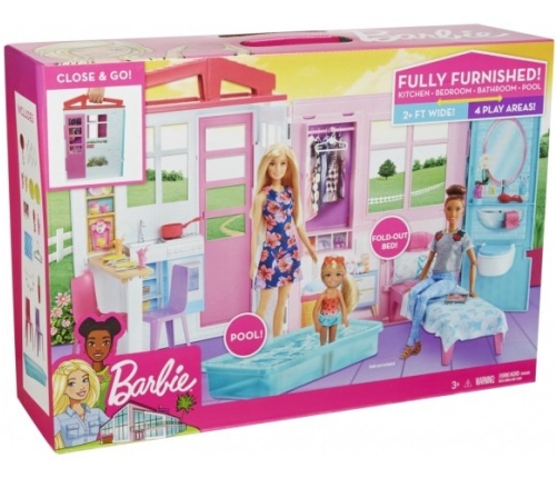 Barbie House leļļu māja FXG54