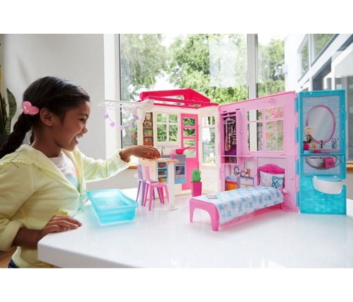 Barbie House кукольный дом FXG54