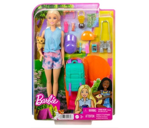 Barbie Kemping Malibu кукла с аксессуарами HDF73