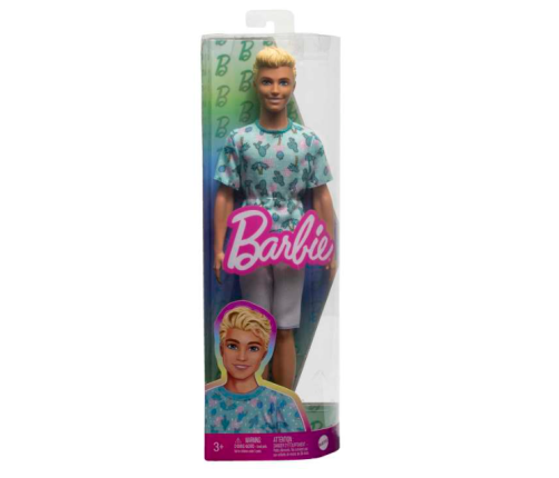 Barbie Ken Fashionistas Doll Asst. Blue Shirt Kукла HJT10