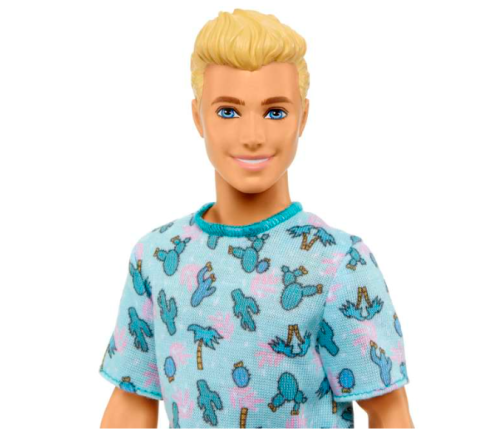 Barbie Ken Fashionistas Doll Asst. Blue Shirt Kукла HJT10