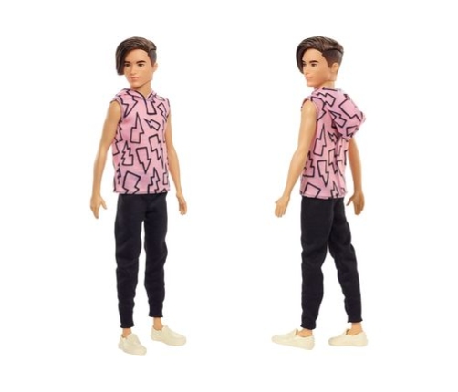 Barbie Ken Fashionistas Doll Asst. Boiler Suit (Rooted Hair) Lelle HBV27