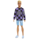 Barbie Ken Fashionistas Doll Asst. Checkered Hearts Kукла HBV25