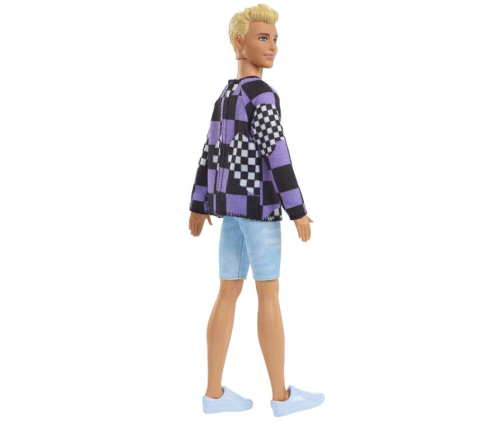 Barbie Ken Fashionistas Doll Asst. Checkered Hearts Kукла HBV25