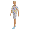 Barbie Ken Fashionistas Doll Asst. Checkered Shirt Kукла GRB90