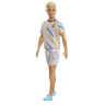 Barbie Ken Fashionistas Doll Asst. Checkered Shirt Kукла GRB90