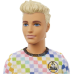 Barbie Ken Fashionistas Doll Asst. Checkered Shirt Kукла GRB90