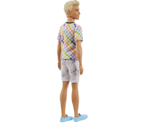 Barbie Ken Fashionistas Doll Asst. Checkered Shirt Kукла GRB90