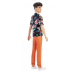 Barbie Ken Fashionistas Doll Asst. Floral Shirt Kукла HBV24