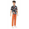 Barbie Ken Fashionistas Doll Asst. Floral Shirt Lelle HBV24