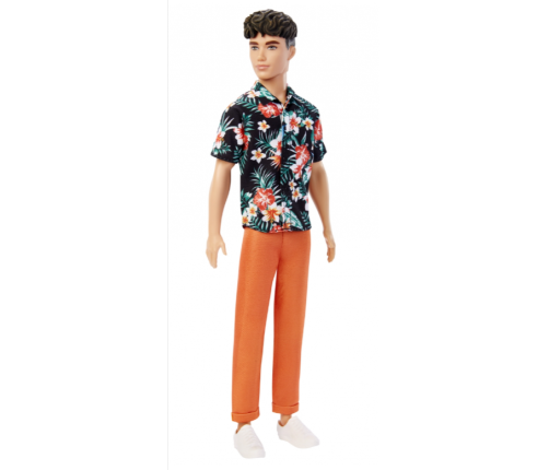 Barbie Ken Fashionistas Doll Asst. Floral Shirt Kукла HBV24